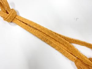 正絹　撚り房　手組帯締め